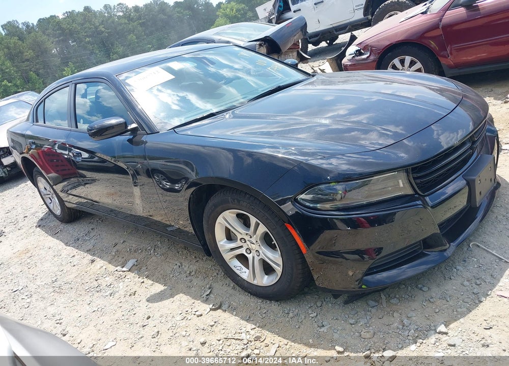 2022 DODGE CHARGER SXT RWD VIN: 2C3CDXBG1NH161372