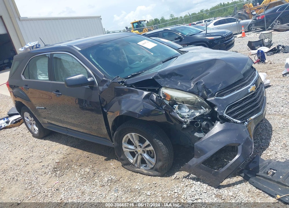 2016 CHEVROLET EQUINOX LS VIN: 1GNALBEK4GZ104330