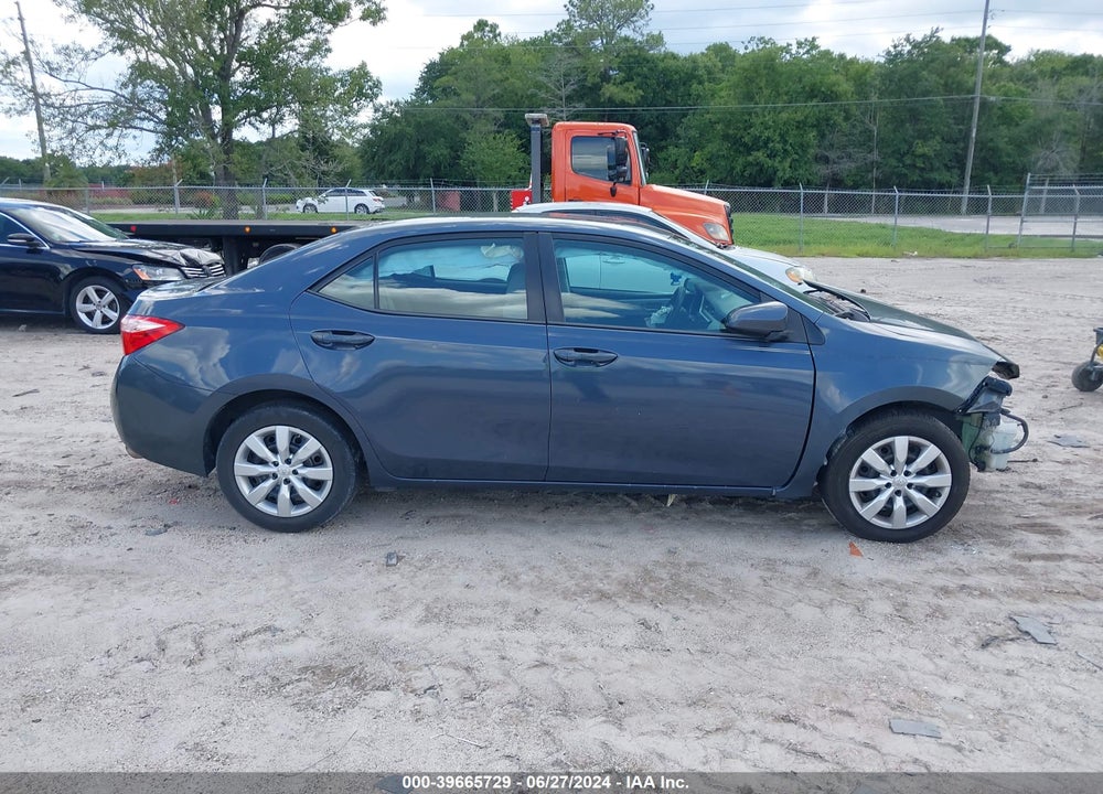 2018 TOYOTA COROLLA LE VIN: 2T1BURHE8JC021591