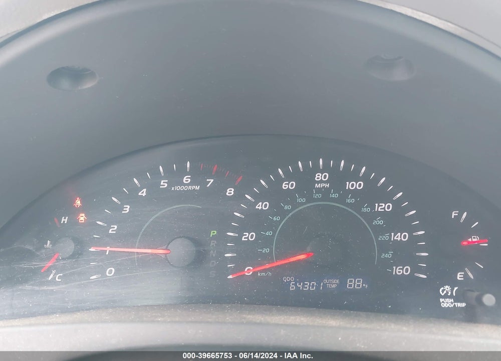 2007 TOYOTA CAMRY LE V6 VIN: 4T1BK46K77U556999