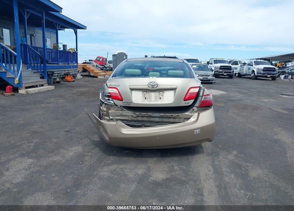 2007 TOYOTA CAMRY LE V6 VIN: 4T1BK46K77U556999