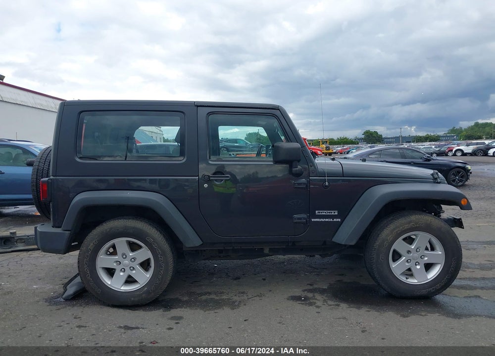 2010 JEEP WRANGLER SPORT VIN: 1J4AA2D19AL130644