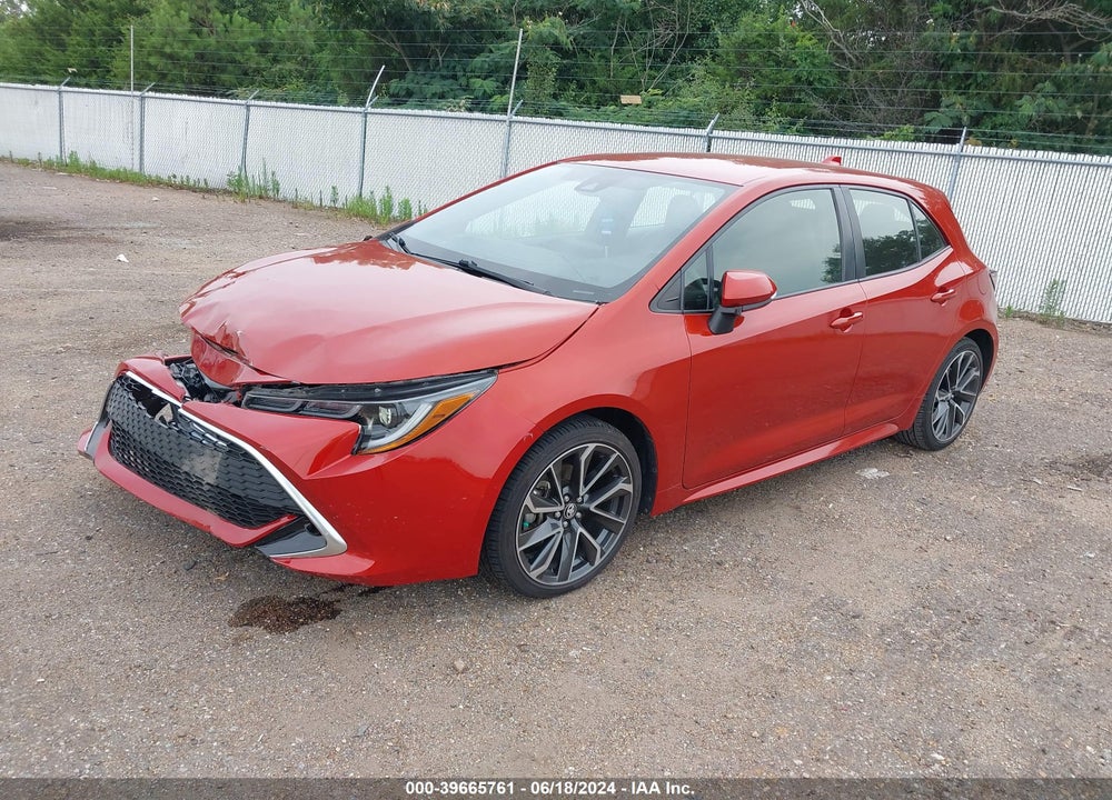 2019 TOYOTA COROLLA VIN: JTNK4RBE4K3040377
