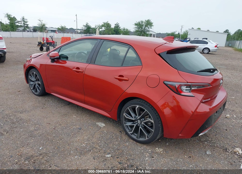 2019 TOYOTA COROLLA VIN: JTNK4RBE4K3040377
