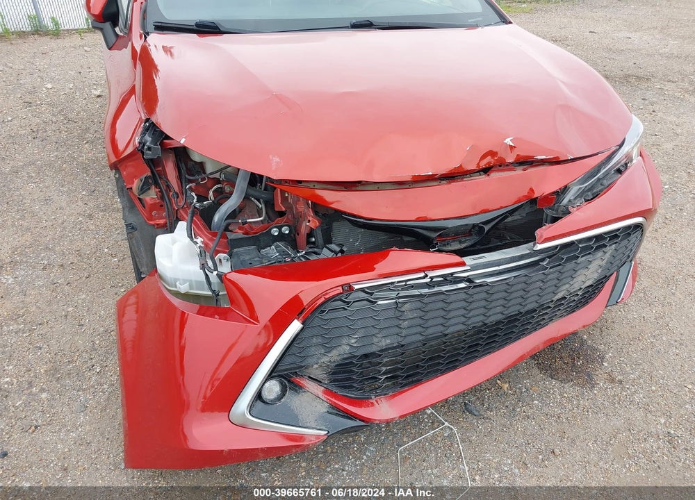 2019 TOYOTA COROLLA VIN: JTNK4RBE4K3040377