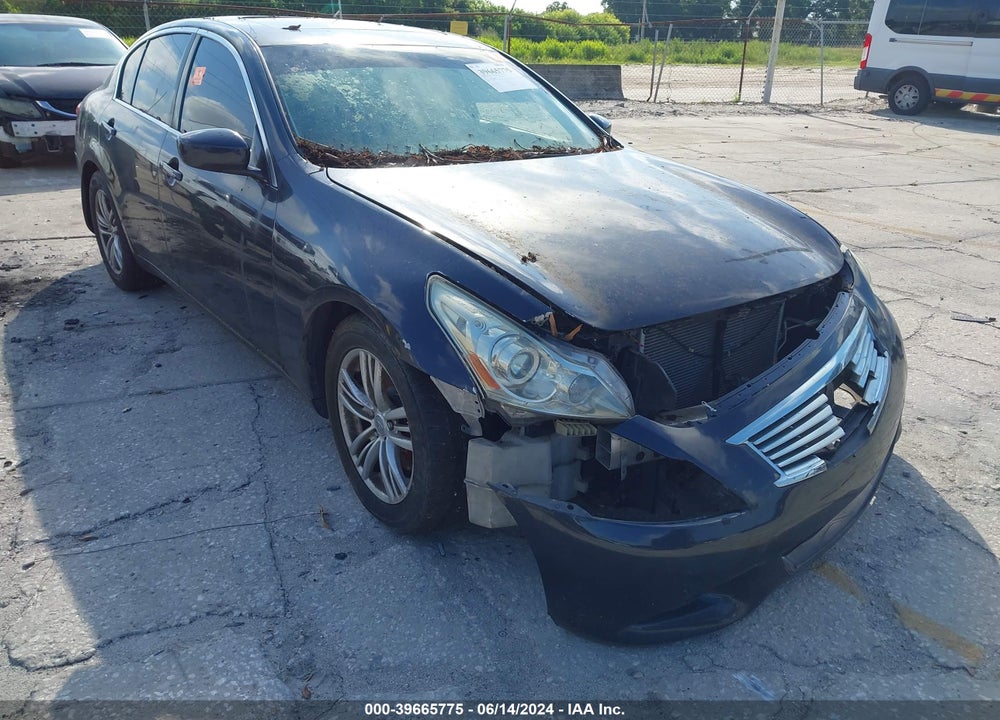 2012 INFINITI G25 JOURNEY VIN: JN1DV6AP3CM812751