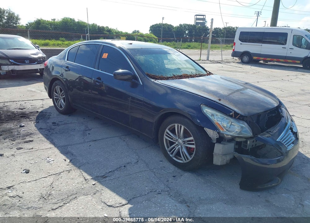 2012 INFINITI G25 JOURNEY VIN: JN1DV6AP3CM812751