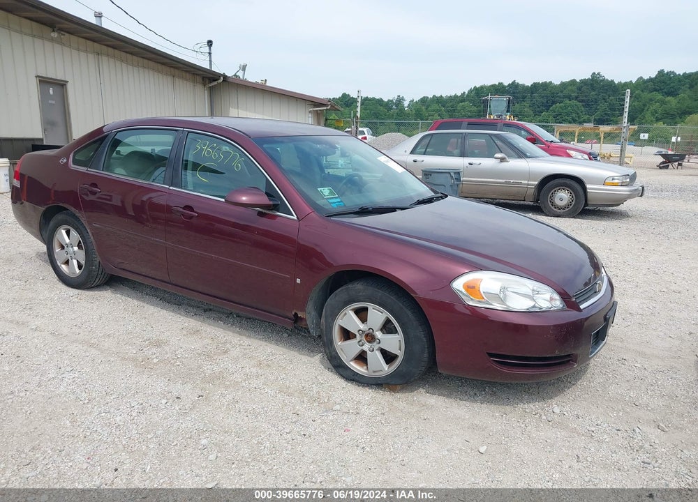 2007 CHEVROLET IMPALA LT VIN: 2G1WT58N679310628