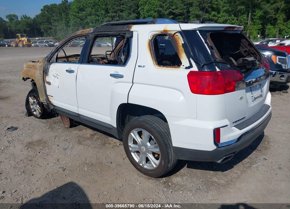 2017 GMC TERRAIN SLT VIN: 2GKFLPE35H6162890