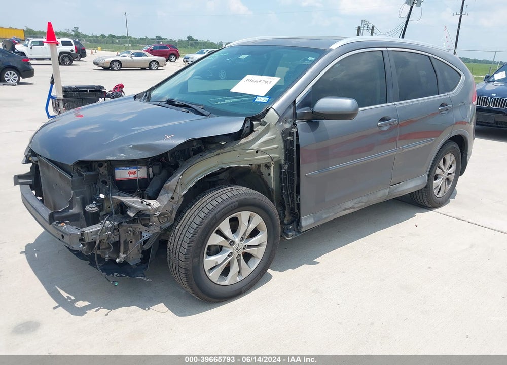 2014 HONDA CR-V EX-L VIN: 2HKRM3H75EH506125