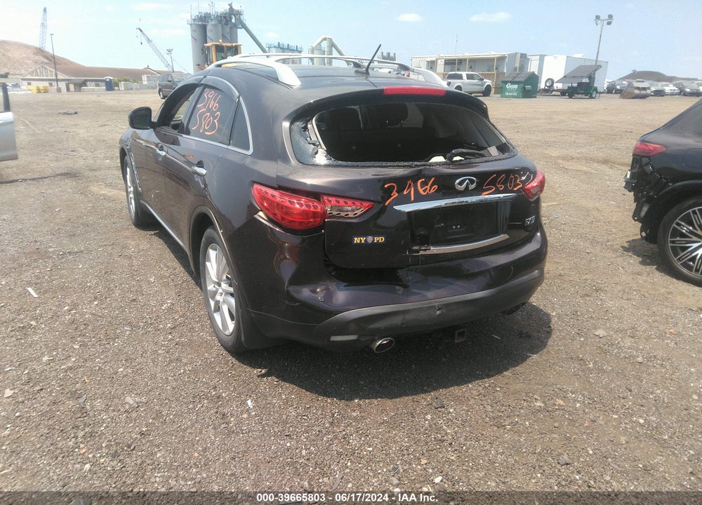 2013 INFINITI FX37 VIN: JN8CS1MW9DM171750