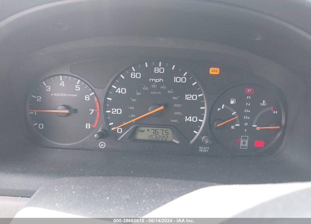 2002 HONDA ACCORD SDN EX/EX W/LEATHER VIN: 1HGCG56612A112693