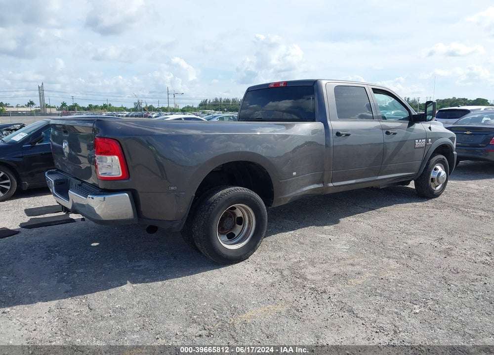 2018 RAM 3500 TRADESMAN  4X2 8' BOX VIN: 3C63RPGL7JG360608
