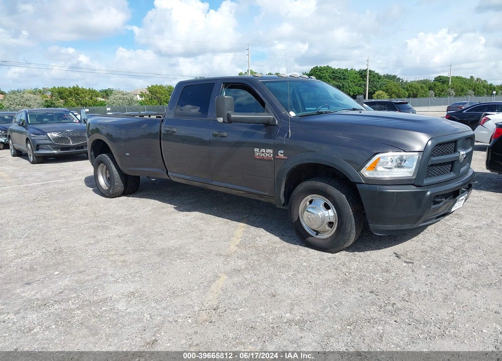2018 RAM 3500 TRADESMAN  4X2 8' BOX VIN: 3C63RPGL7JG360608