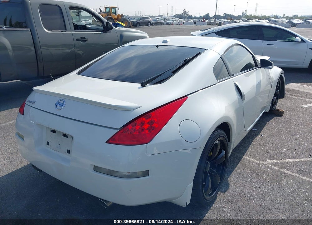 2008 NISSAN 350Z GRAND TOURING VIN: JN1BZ34D58M701573