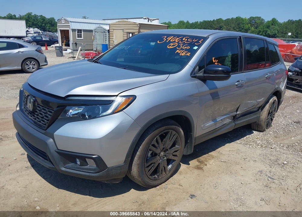2021 HONDA PASSPORT 2WD SPORT VIN: 5FNYF7H22MB003599