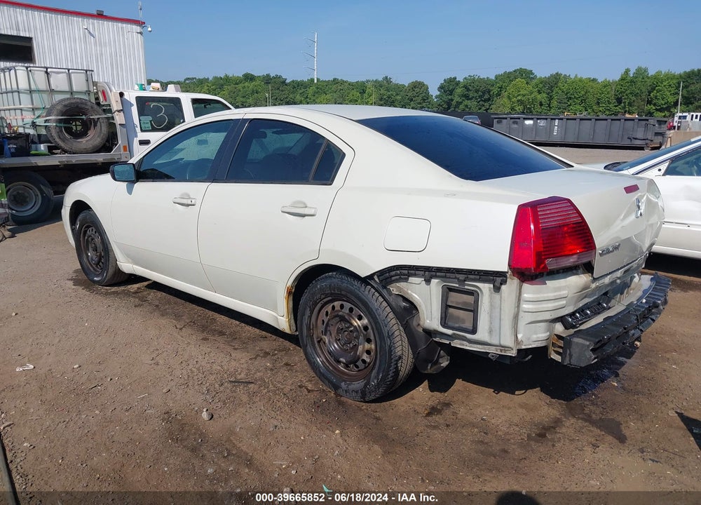 2007 MITSUBISHI GALANT ES/SE VIN: 4A3AB36F97E079822