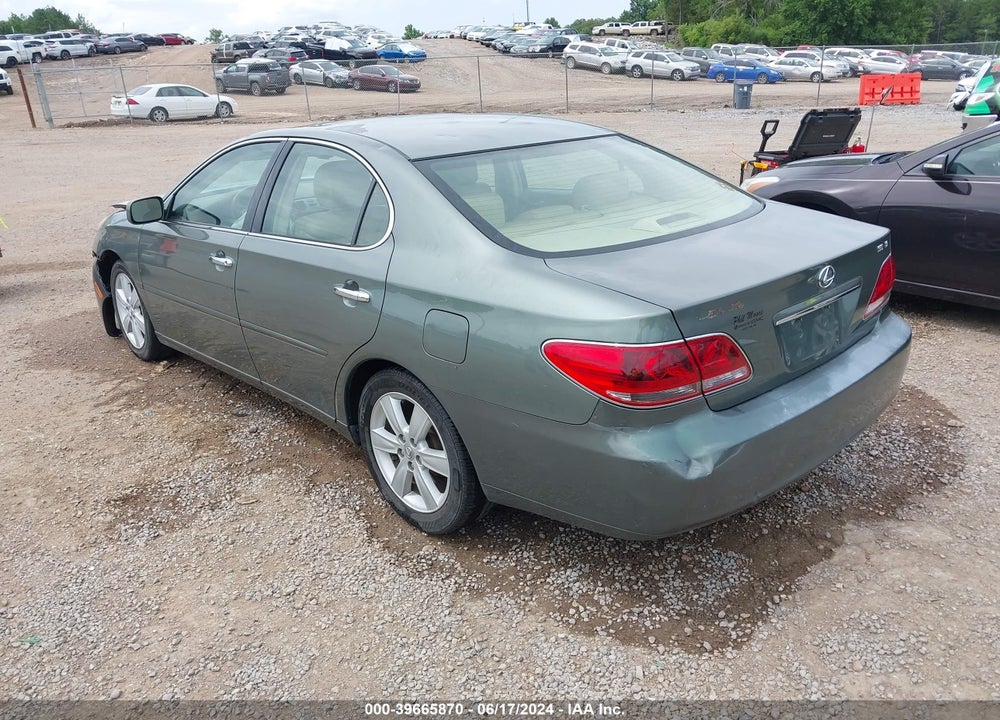 2005 LEXUS ES 330 VIN: JTHBA30G455057878