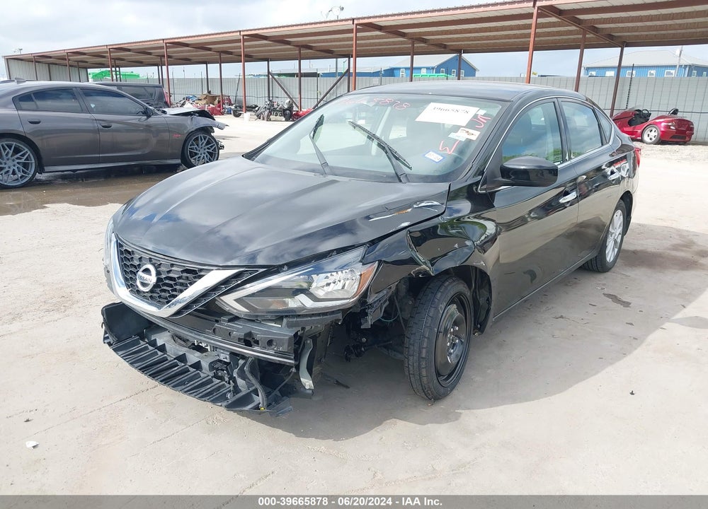 2018 NISSAN SENTRA SV VIN: 3N1AB7APXJL652232