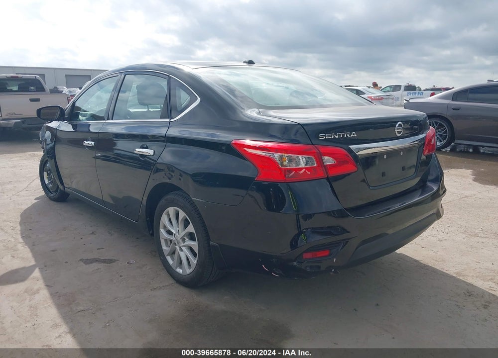 2018 NISSAN SENTRA SV VIN: 3N1AB7APXJL652232