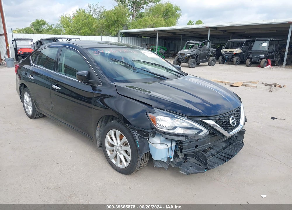 2018 NISSAN SENTRA SV VIN: 3N1AB7APXJL652232