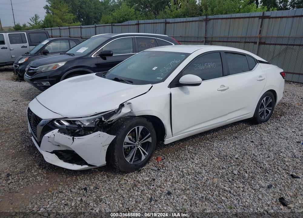 2020 NISSAN SENTRA SV XTRONIC CVT VIN: 3N1AB8CV5LY256796