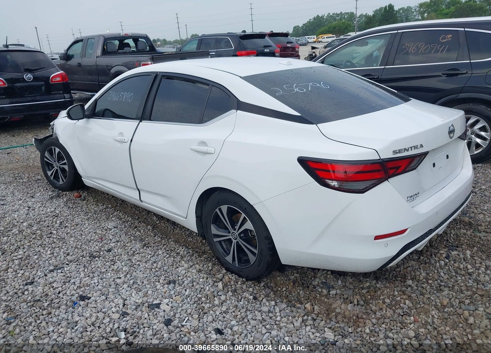 2020 NISSAN SENTRA SV XTRONIC CVT VIN: 3N1AB8CV5LY256796