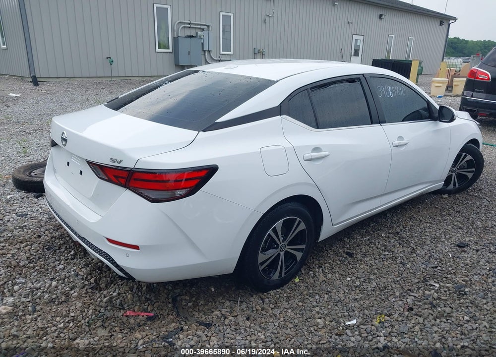 2020 NISSAN SENTRA SV XTRONIC CVT VIN: 3N1AB8CV5LY256796