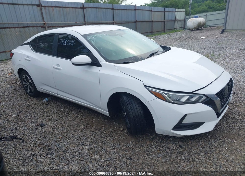 2020 NISSAN SENTRA SV XTRONIC CVT VIN: 3N1AB8CV5LY256796