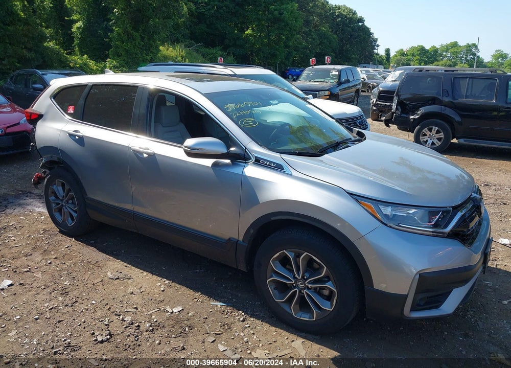 2022 HONDA CR-V AWD EX VIN: 2HKRW2H54NH640076