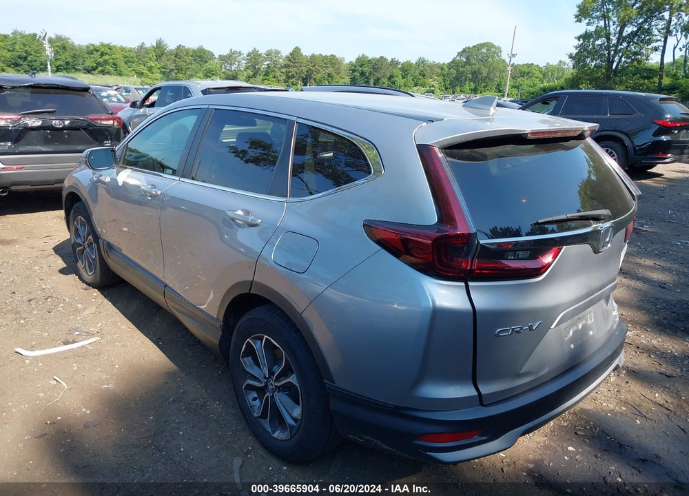 2022 HONDA CR-V AWD EX VIN: 2HKRW2H54NH640076