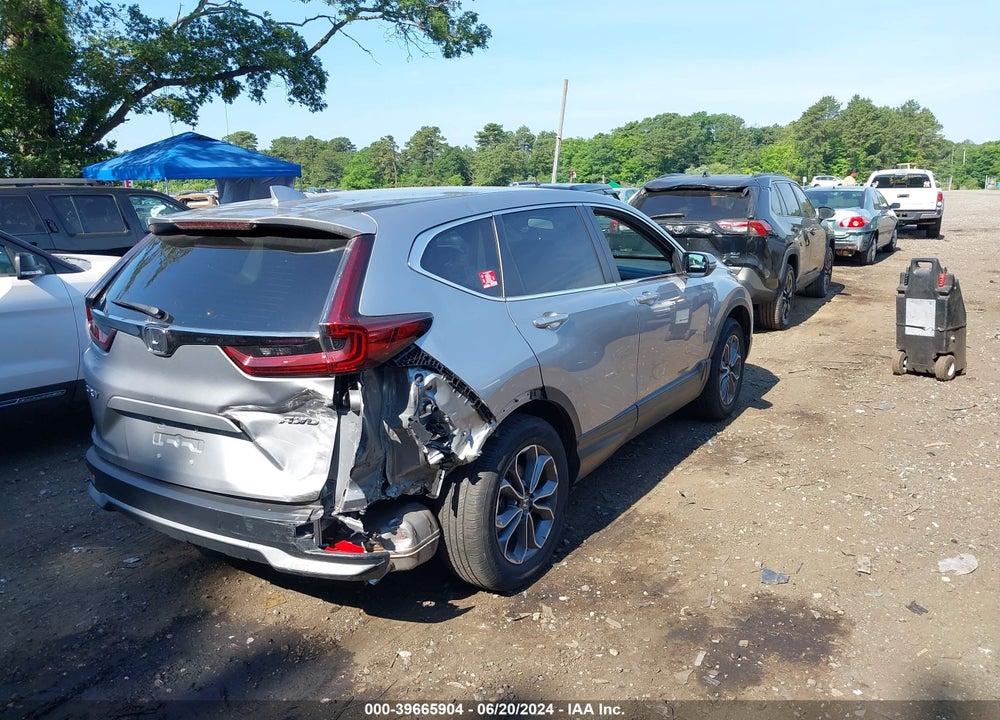 2022 HONDA CR-V AWD EX VIN: 2HKRW2H54NH640076