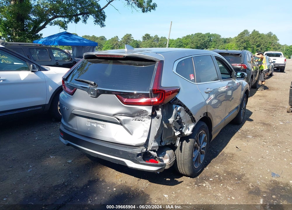 2022 HONDA CR-V AWD EX VIN: 2HKRW2H54NH640076
