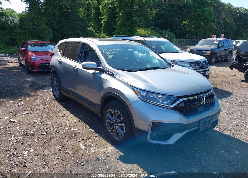 2022 HONDA CR-V AWD EX VIN: 2HKRW2H54NH640076
