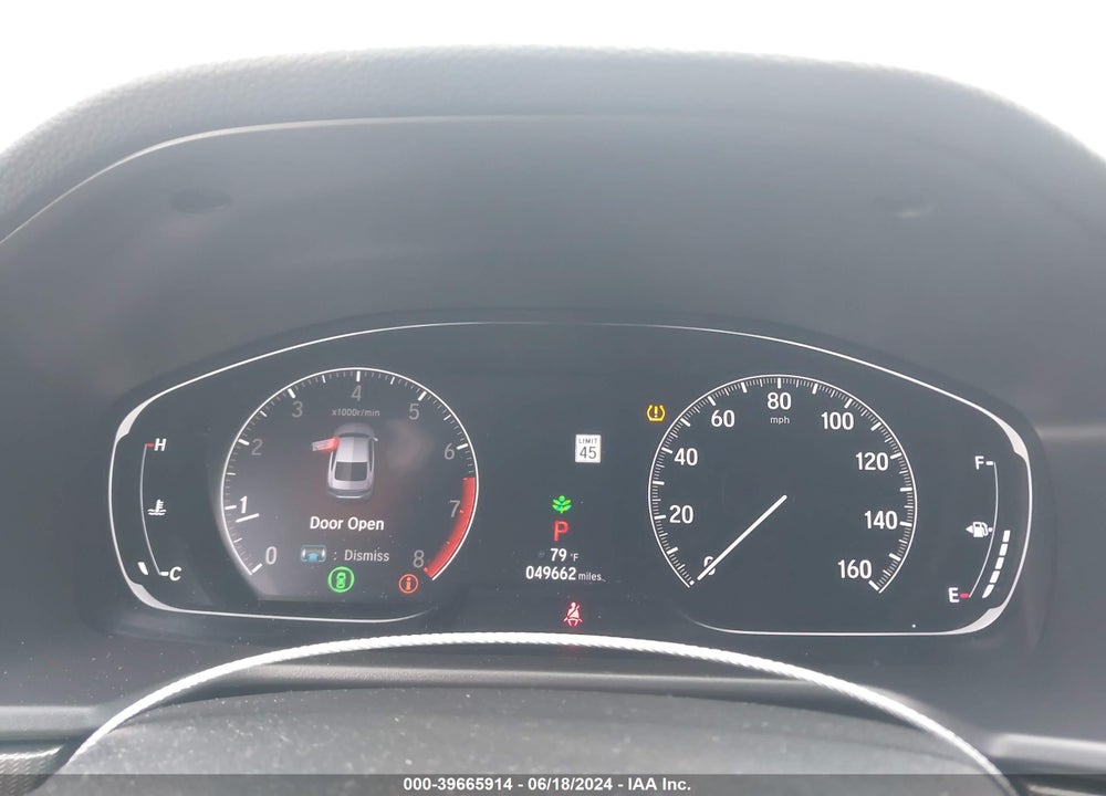 2019 HONDA ACCORD SPORT VIN: 1HGCV1F37KA043920
