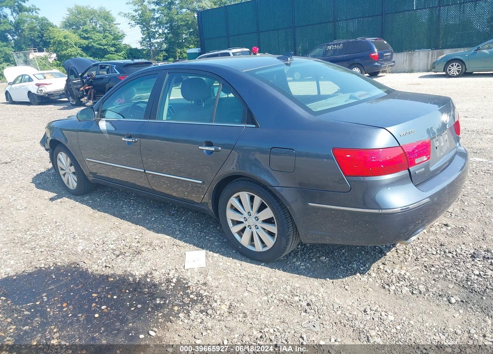 2009 HYUNDAI SONATA LIMITED V6 VIN: 5NPEU46F39H478880