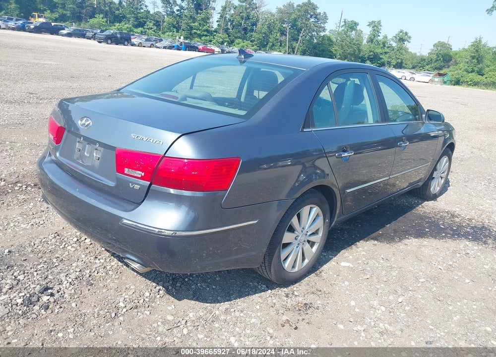 2009 HYUNDAI SONATA LIMITED V6 VIN: 5NPEU46F39H478880
