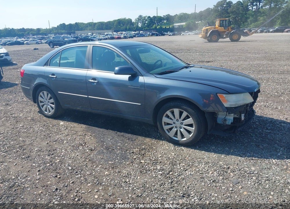 2009 HYUNDAI SONATA LIMITED V6 VIN: 5NPEU46F39H478880