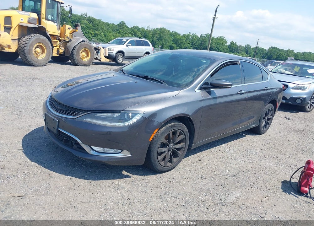 2015 CHRYSLER 200 C VIN: 1C3CCCCB8FN718981