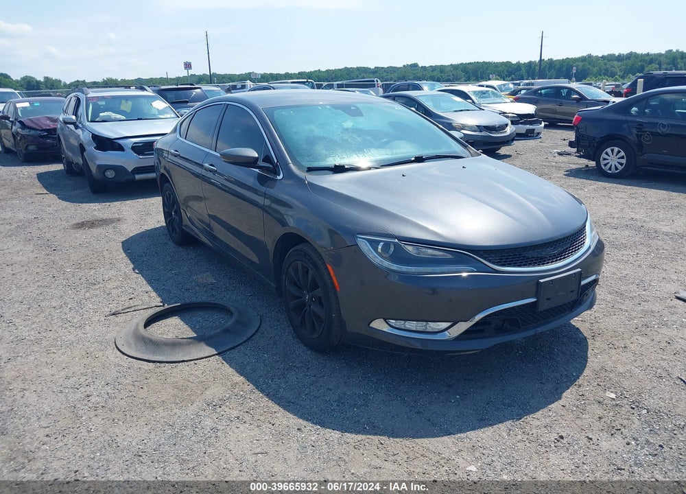 2015 CHRYSLER 200 C VIN: 1C3CCCCB8FN718981