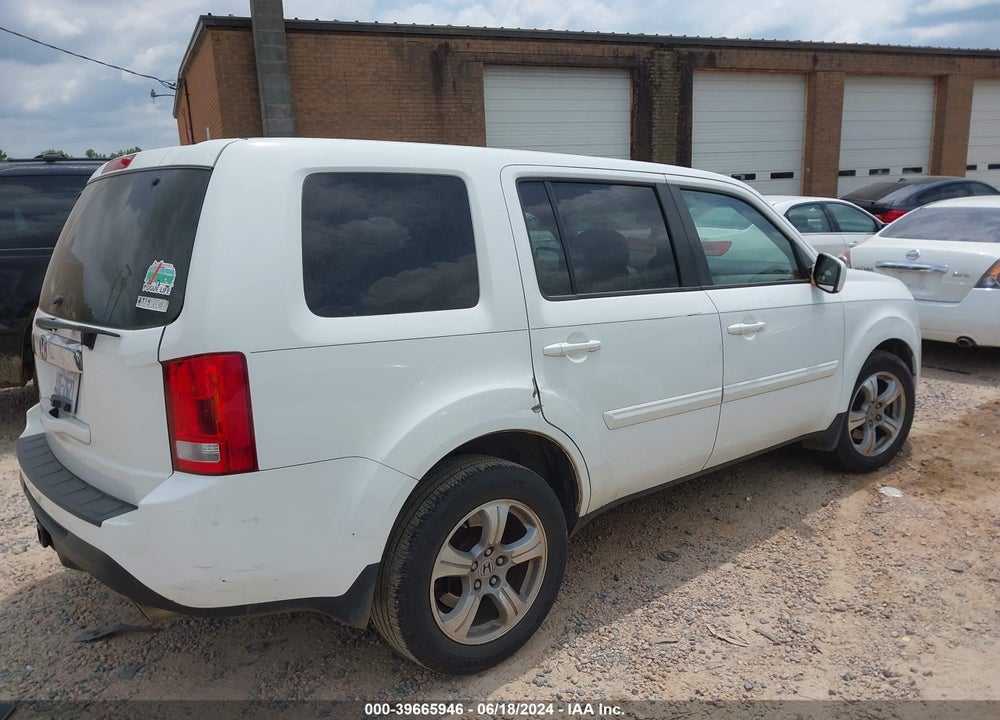 2012 HONDA PILOT EX-L VIN: 5FNYF3H67CB017248