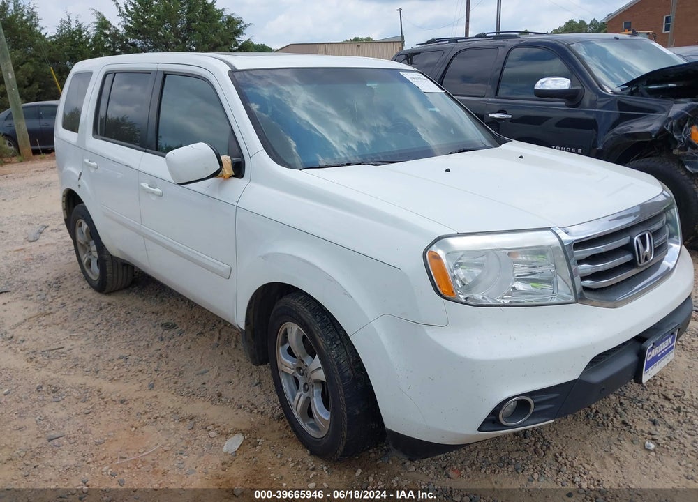 2012 HONDA PILOT EX-L VIN: 5FNYF3H67CB017248