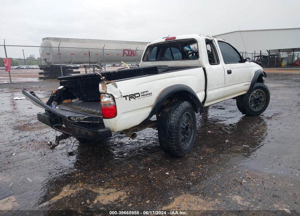 2004 TOYOTA TACOMA BASE V6 VIN: 5TEWN72N14Z332385
