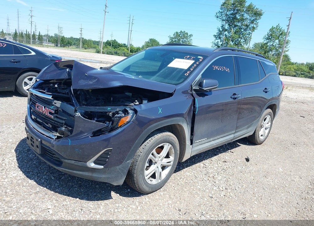2019 GMC TERRAIN SLE VIN: 3GKALTEV7KL239671