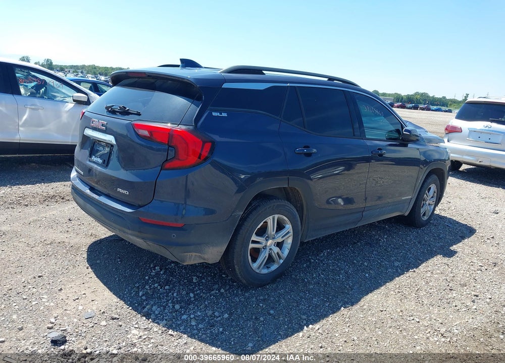 2019 GMC TERRAIN SLE VIN: 3GKALTEV7KL239671