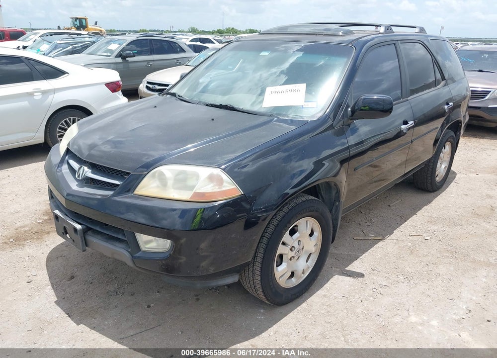 2001 ACURA MDX VIN: 2HNYD18221H531694