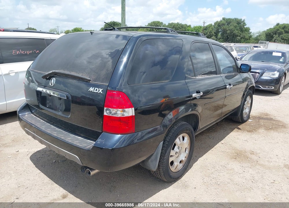 2001 ACURA MDX VIN: 2HNYD18221H531694