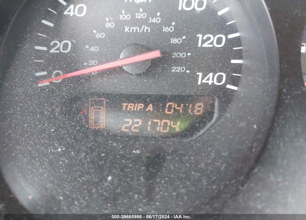 2001 ACURA MDX VIN: 2HNYD18221H531694