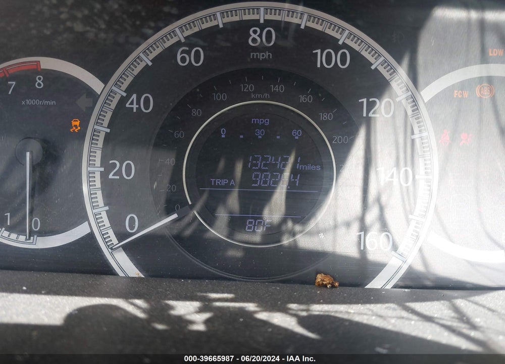 2013 HONDA ACCORD EX-L VIN: 1HGCR2F82DA238106