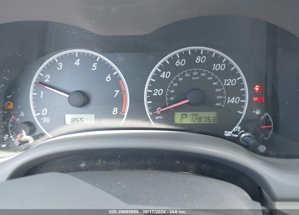 2009 TOYOTA COROLLA LE/S/XLE VIN: 1NXBU40E39Z002780